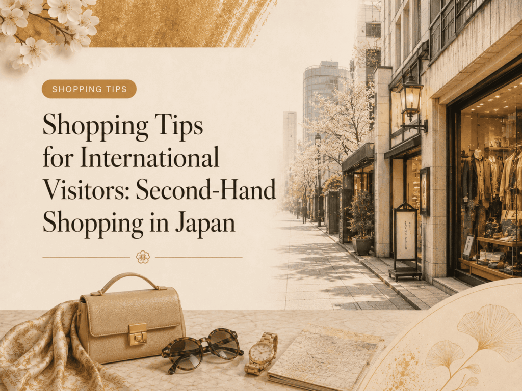 Shopping Tips for International Visitors: Second-Hand Shopping in Japan