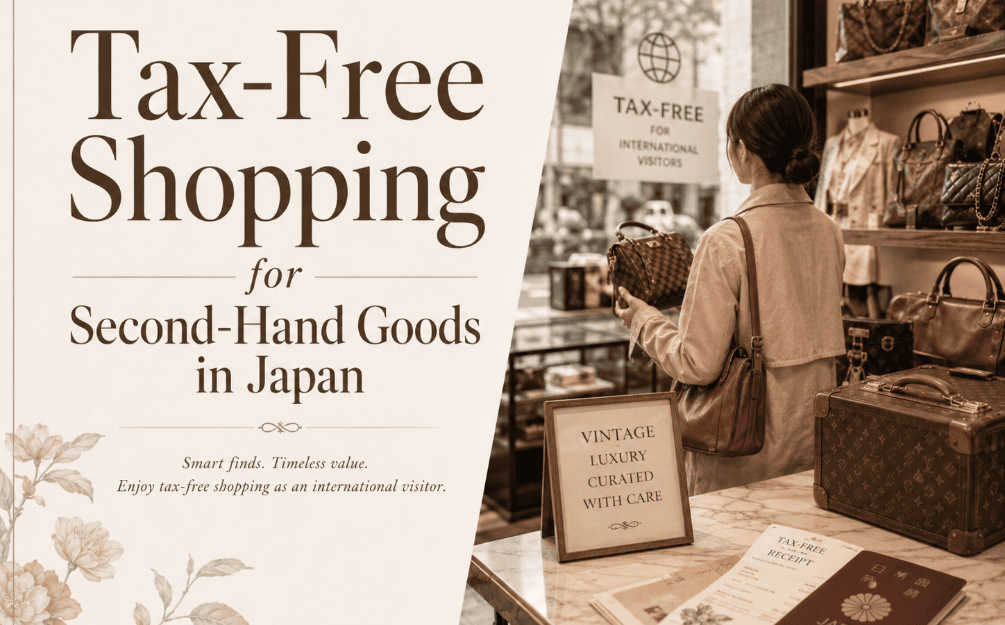 Tax-Free Shopping in Japan for Second-Hand Goods
