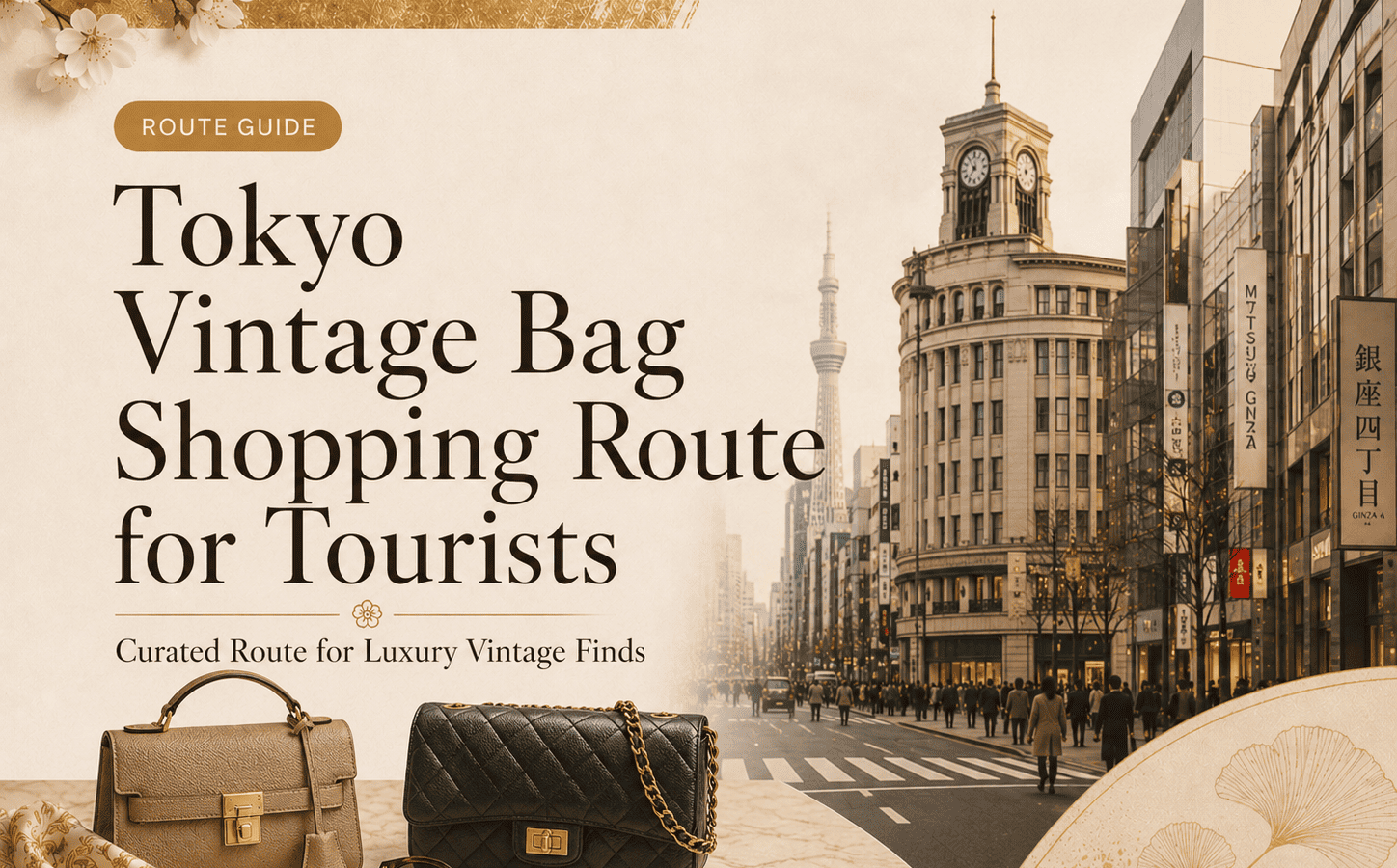 Vintage Bag Shops in Tokyo: Shopping Route for Tourists
