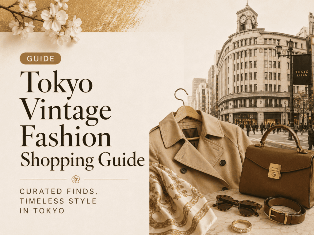 Vintage Fashion in Tokyo: Shopping Guide for Tourists
