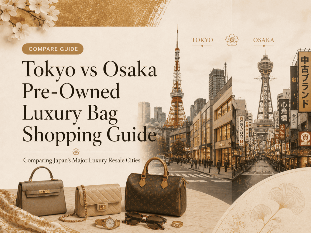 Tokyo vs Osaka Pre-Owned Luxury Bag Shopping Guide