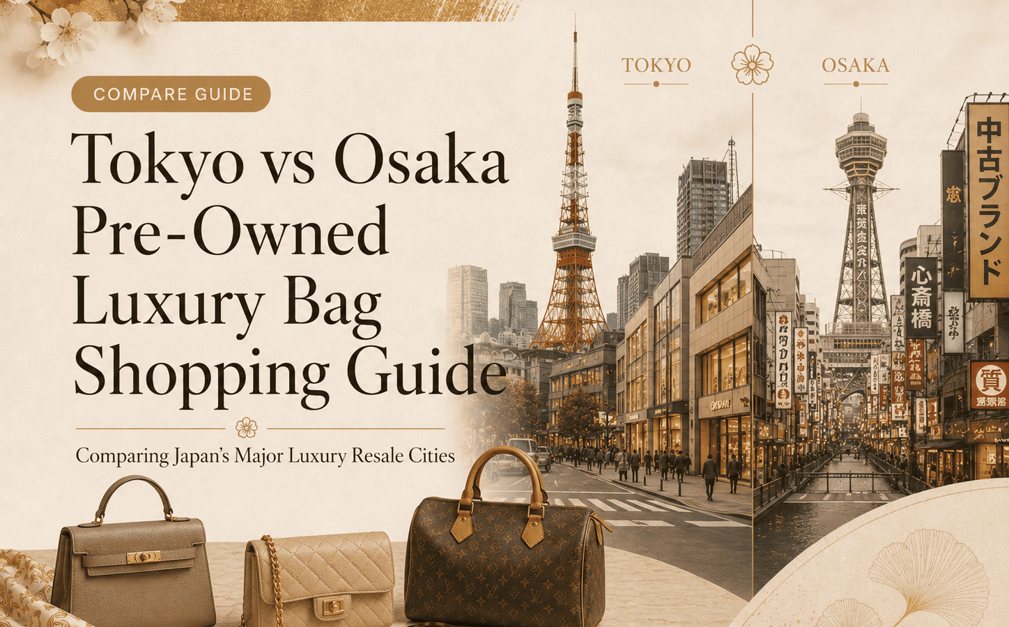 Tokyo vs Osaka Pre-Owned Luxury Bag Shopping Guide