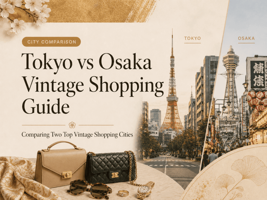 Tokyo vs Osaka Vintage Shopping Guide