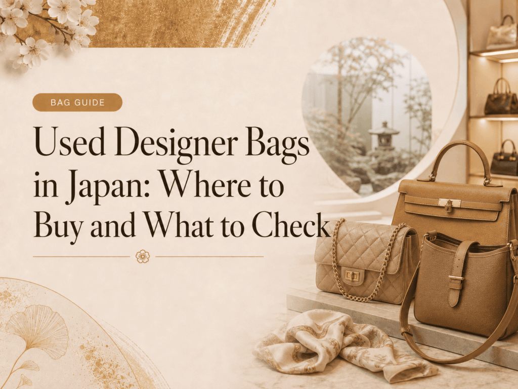 Used Designer Bags in Japan: Where to Buy and What to Check