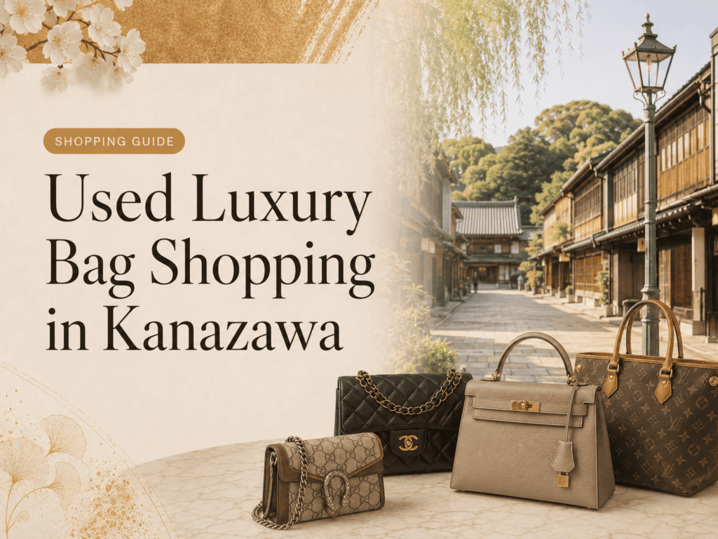 Used Luxury Bag Shopping in Kanazawa: Tourist Guide