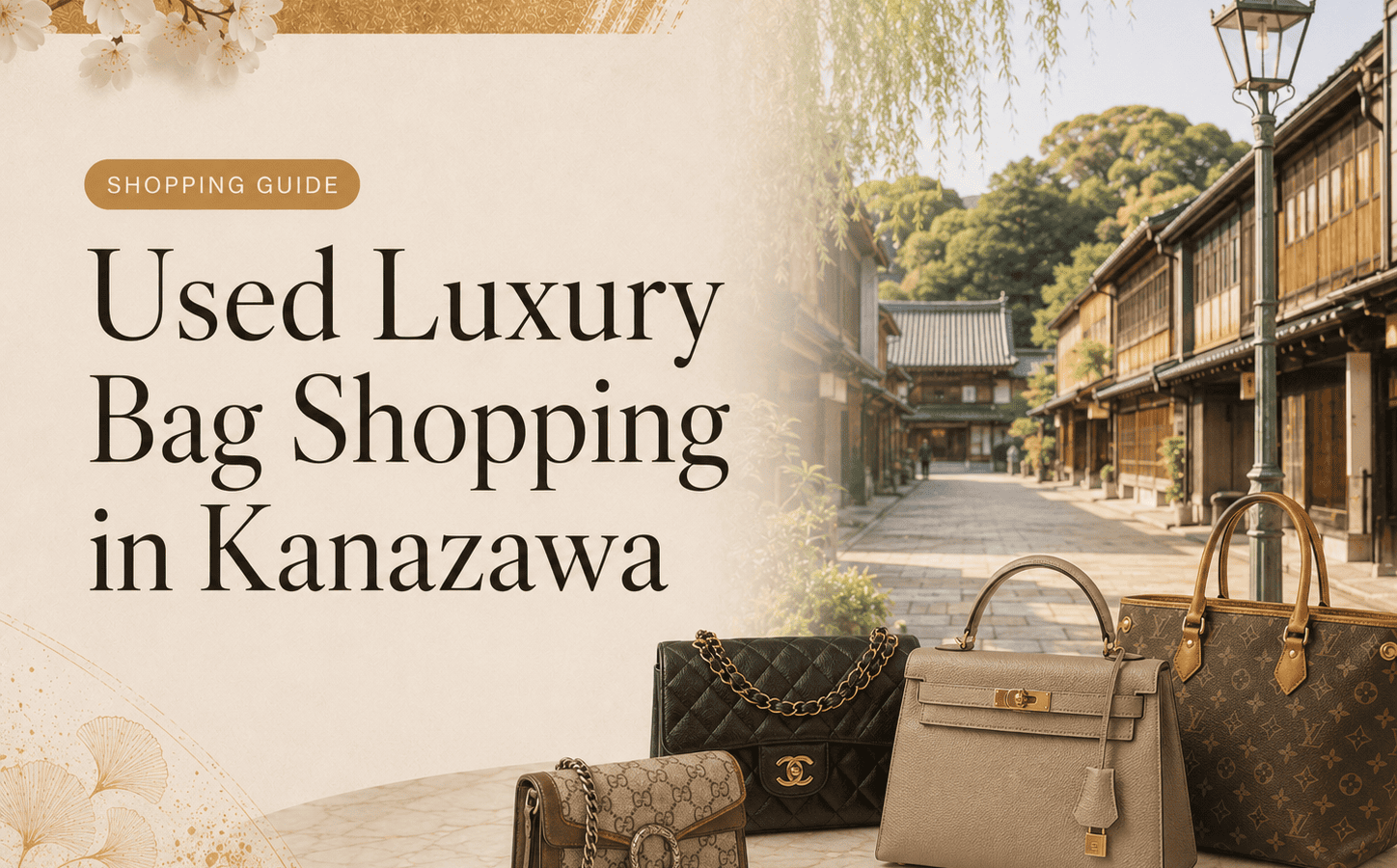 Used Luxury Bag Shopping in Kanazawa: Tourist Guide