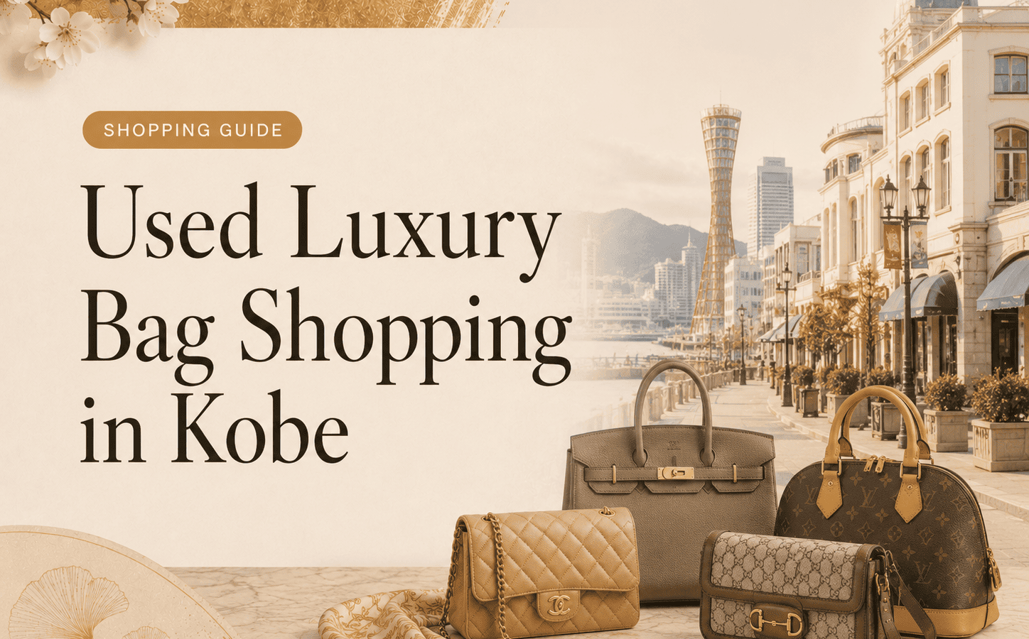 Used Luxury Bag Shopping in Kobe: Tourist Guide