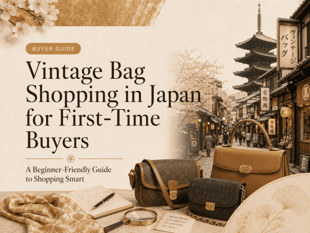 Vintage Bag Shopping in Japan for First-Time Buyers