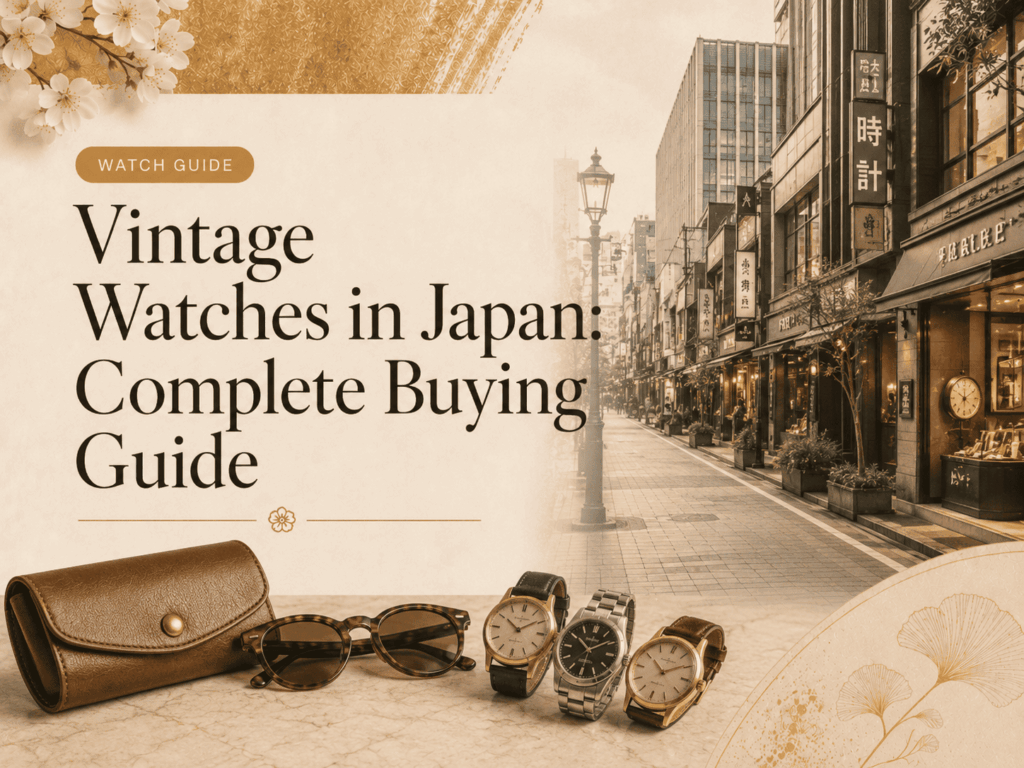 Vintage Watches in Japan: Complete Buying Guide