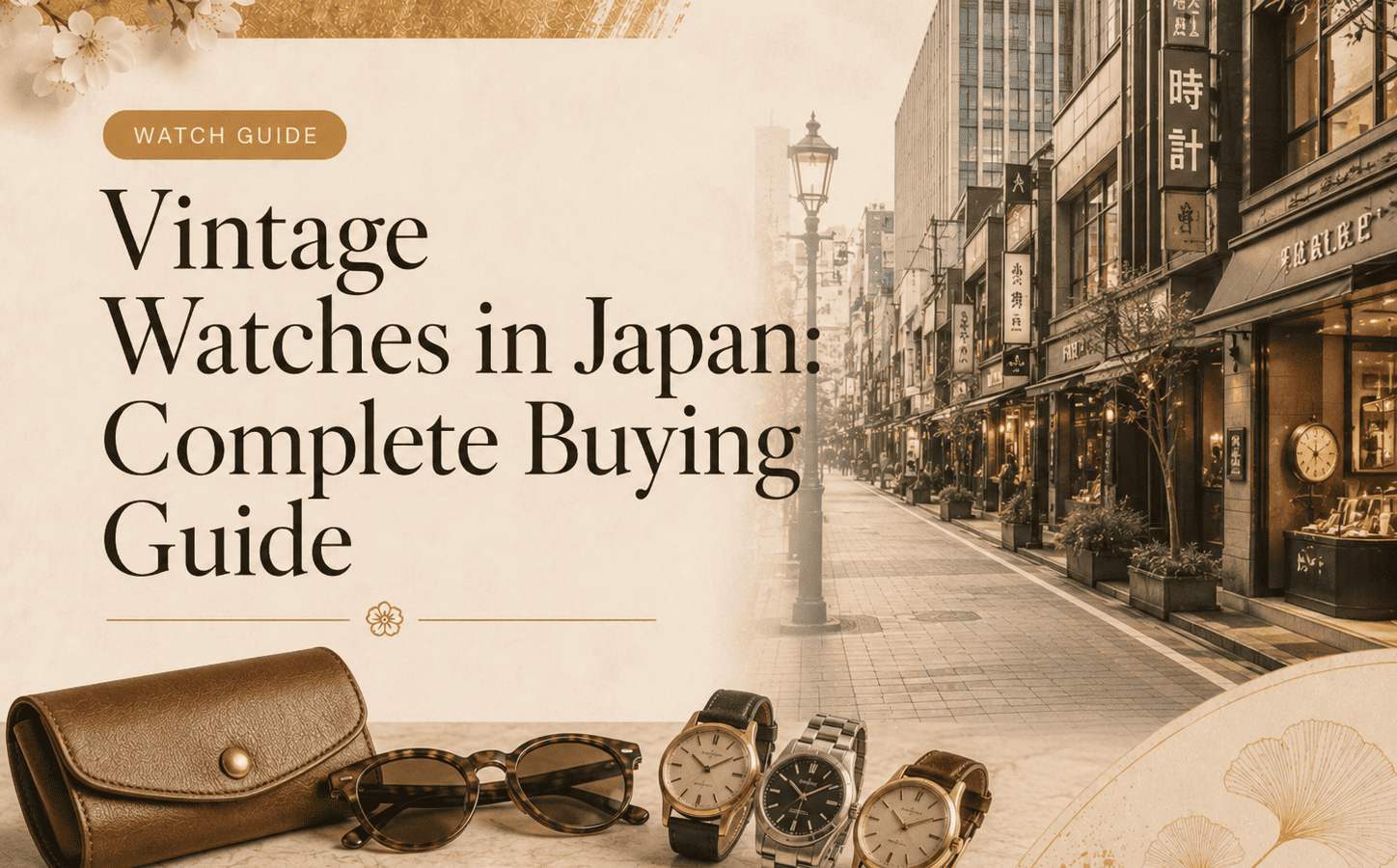 Vintage Watches in Japan: Complete Buying Guide