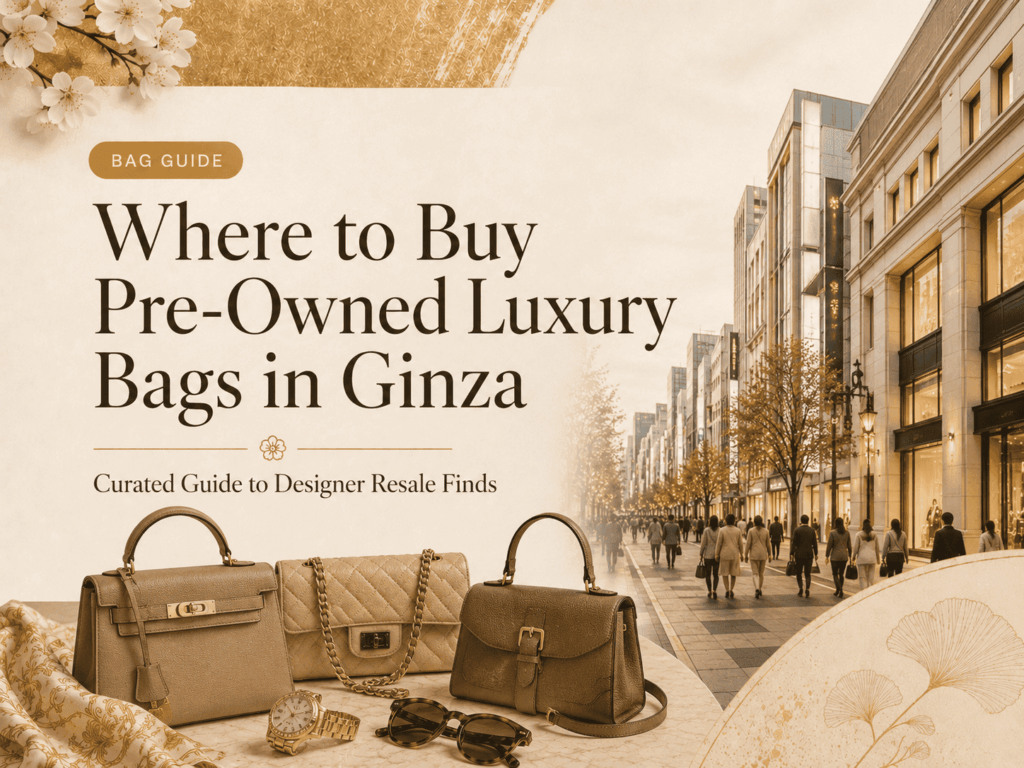 Pre-Owned Luxury Bags in Ginza: Where to Shop in Japan