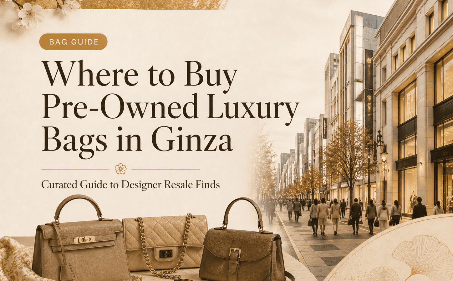 Pre-Owned Luxury Bags in Ginza: Where to Shop in Japan