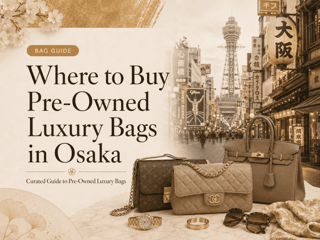 Pre-Owned Luxury Bags in Osaka: Where to Shop in Japan