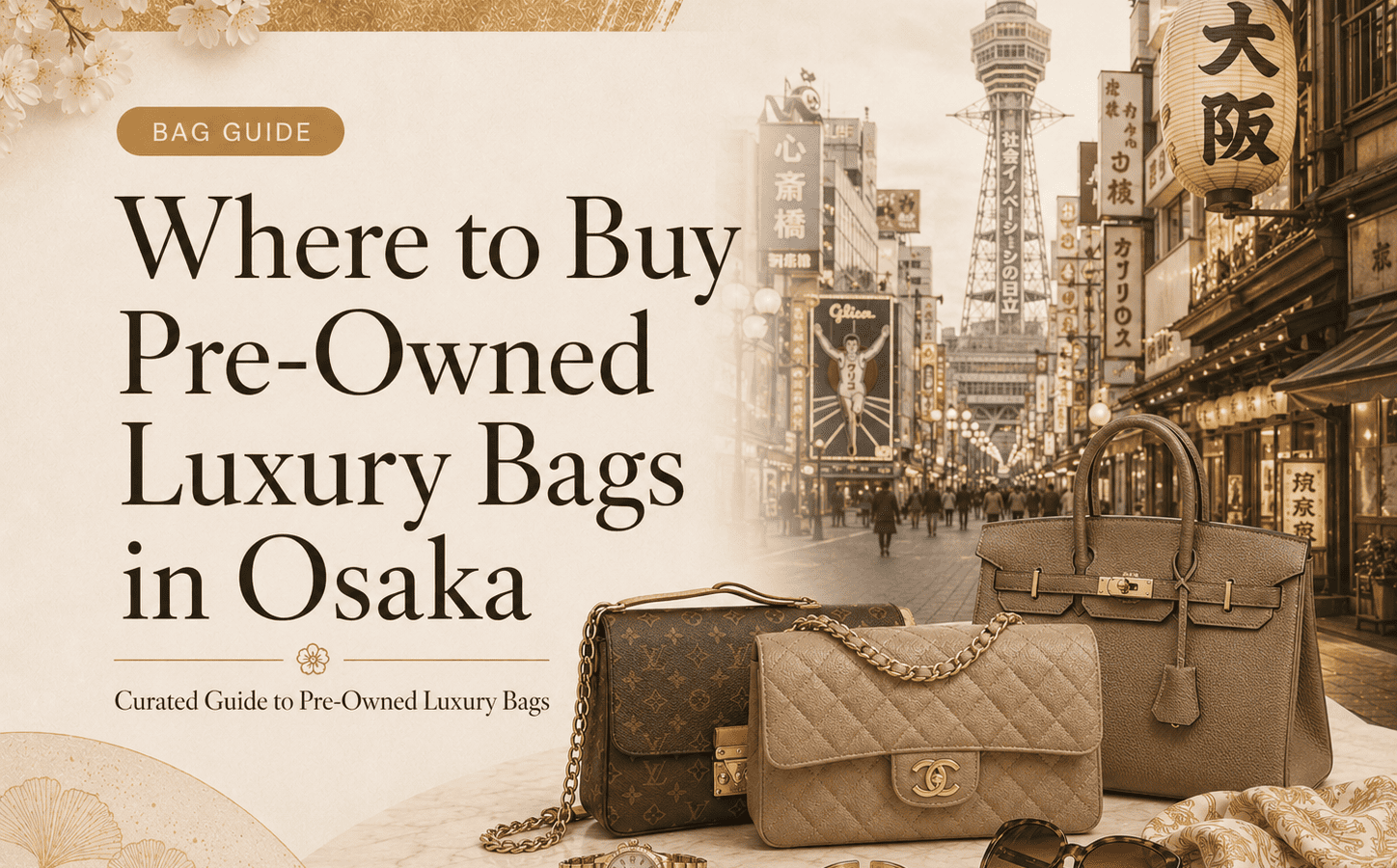 Pre-Owned Luxury Bags in Osaka: Where to Shop in Japan