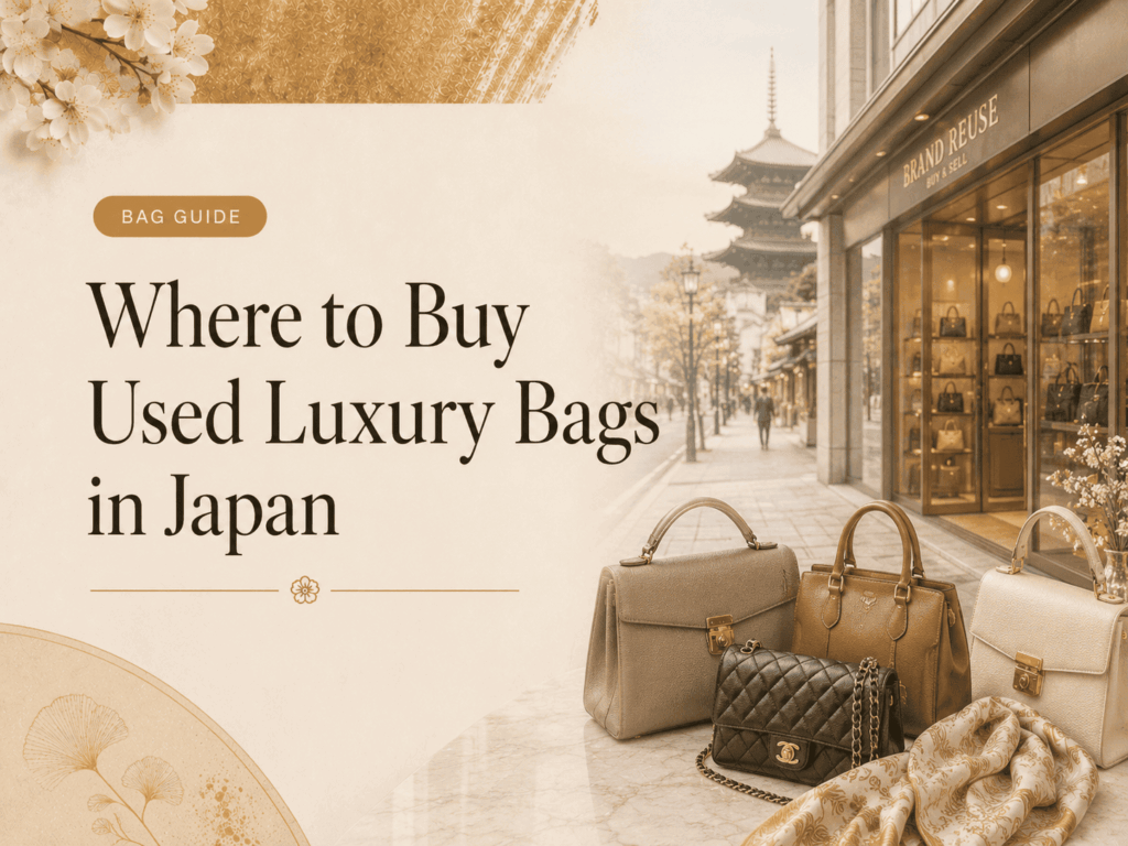 Where to Buy Used Luxury Bags in Japan: Tourist Guide