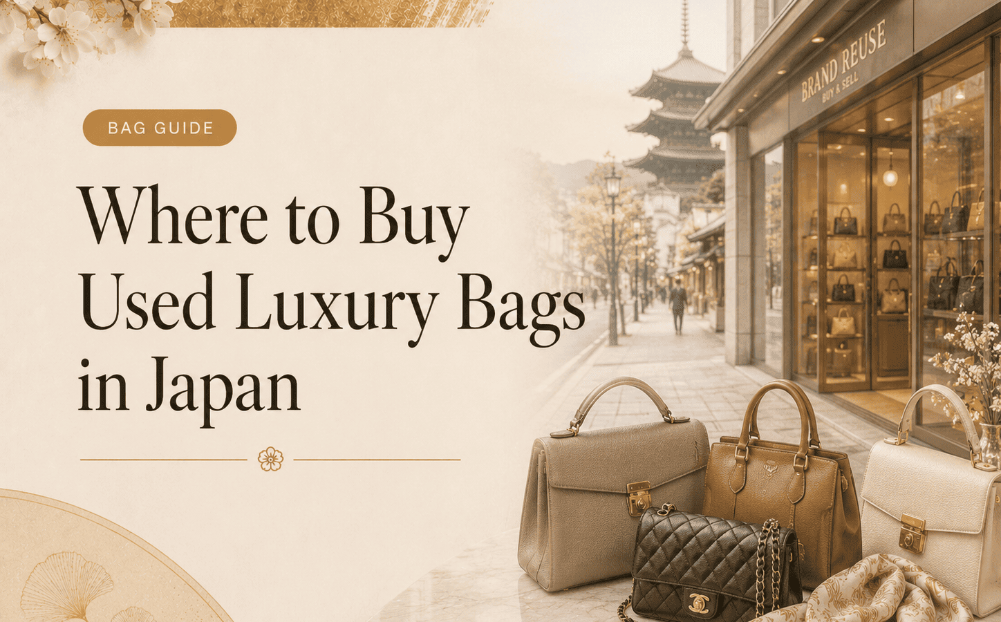 Where to Buy Used Luxury Bags in Japan: Tourist Guide