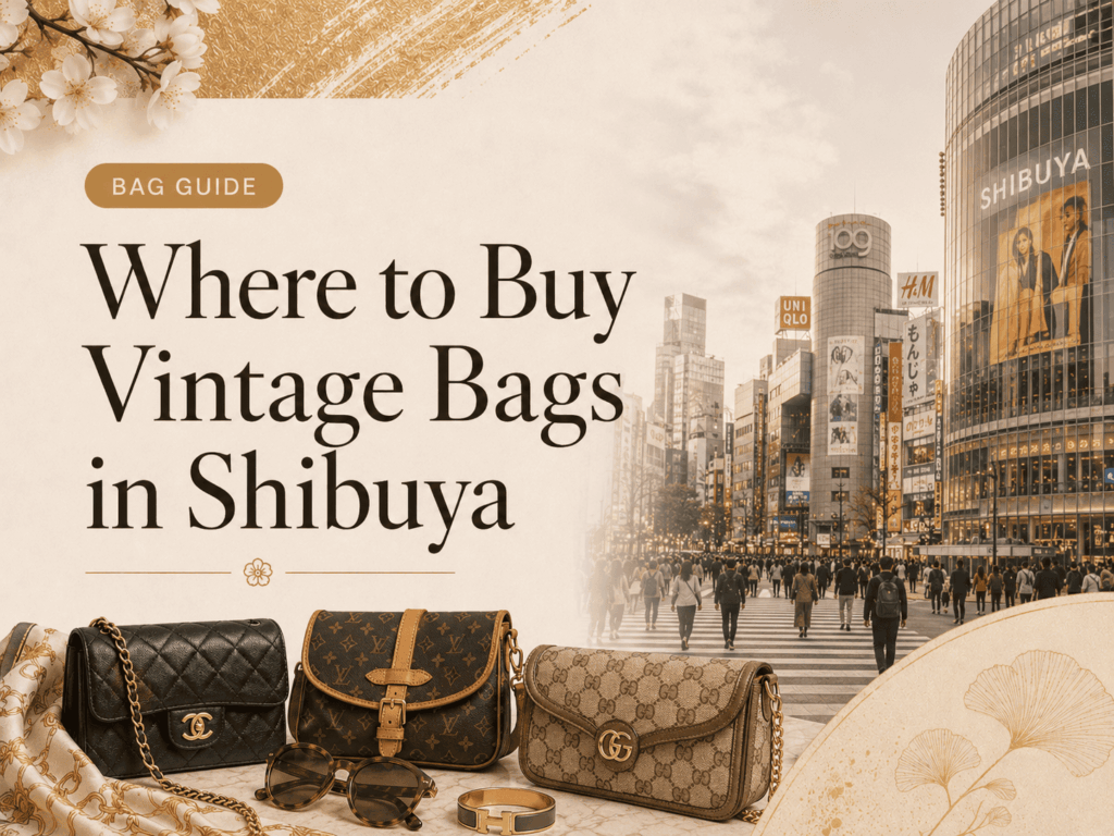 Vintage Bags in Shibuya: Where to Buy Pre-Owned Luxury Bags