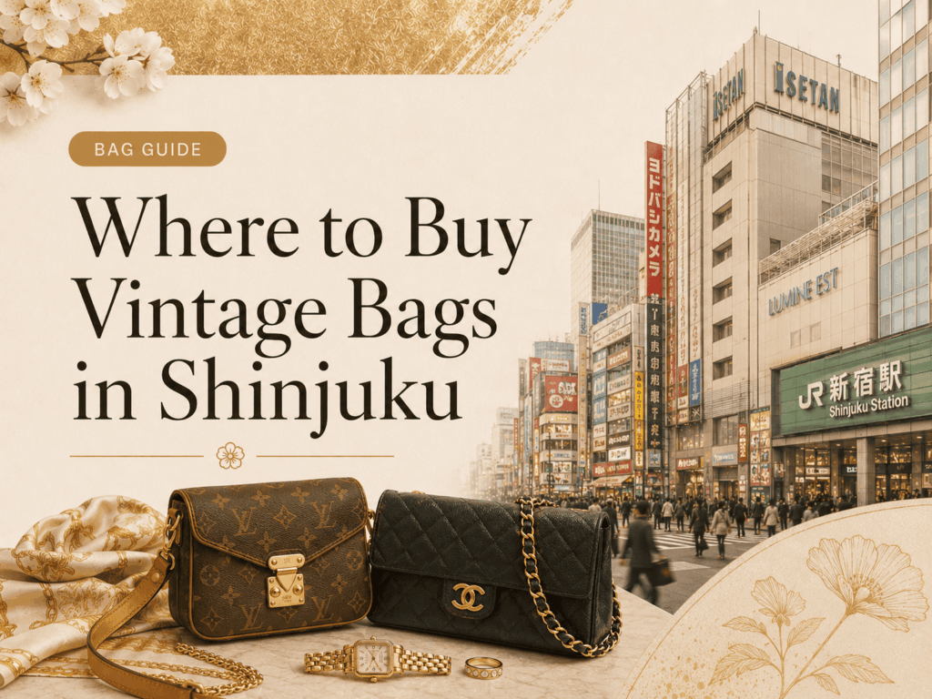 Vintage Bags in Shinjuku: Where to Buy Pre-Owned Luxury Bags