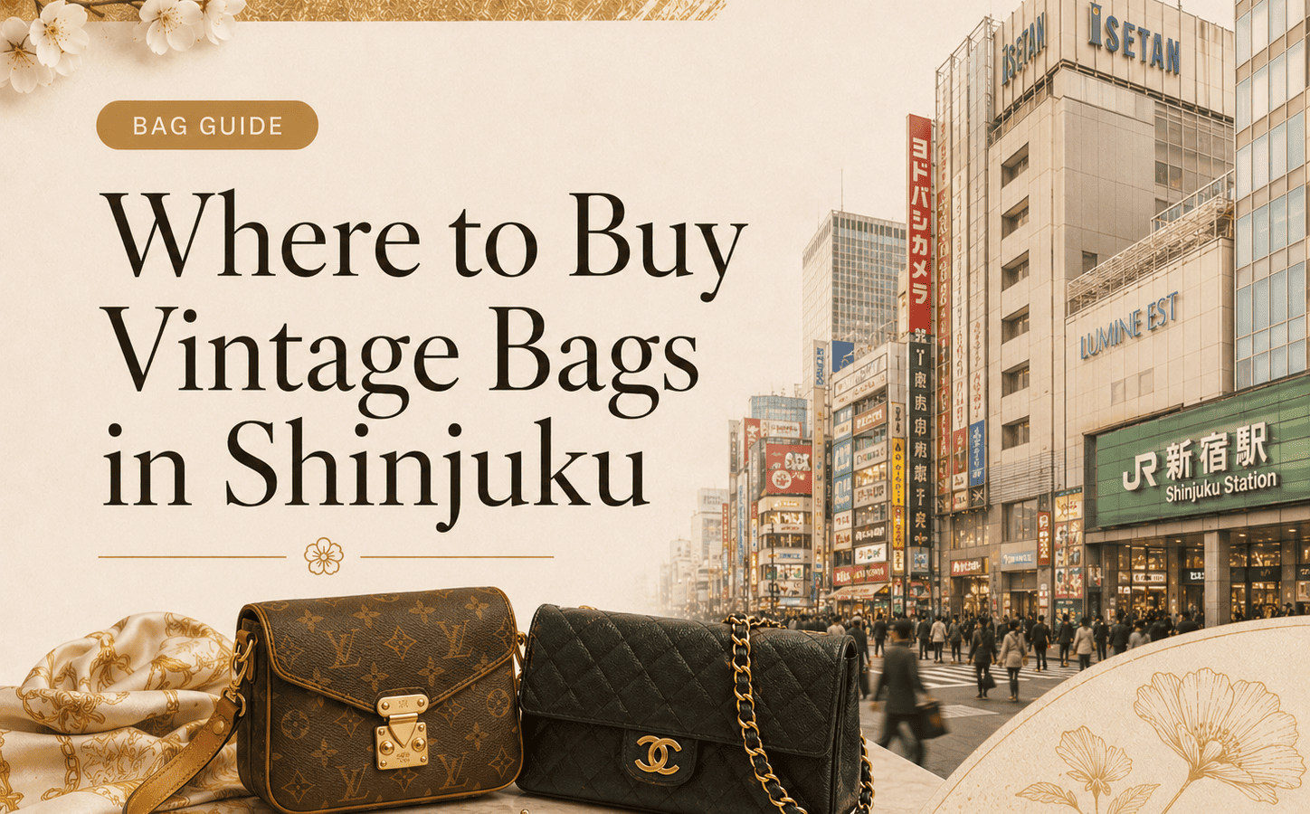Vintage Bags in Shinjuku: Where to Buy Pre-Owned Luxury Bags