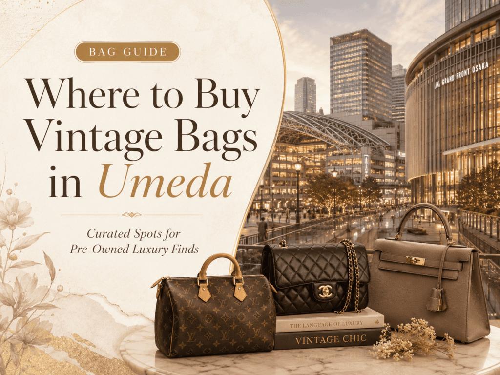 Vintage Bags in Umeda: Where to Buy Pre-Owned Luxury Bags