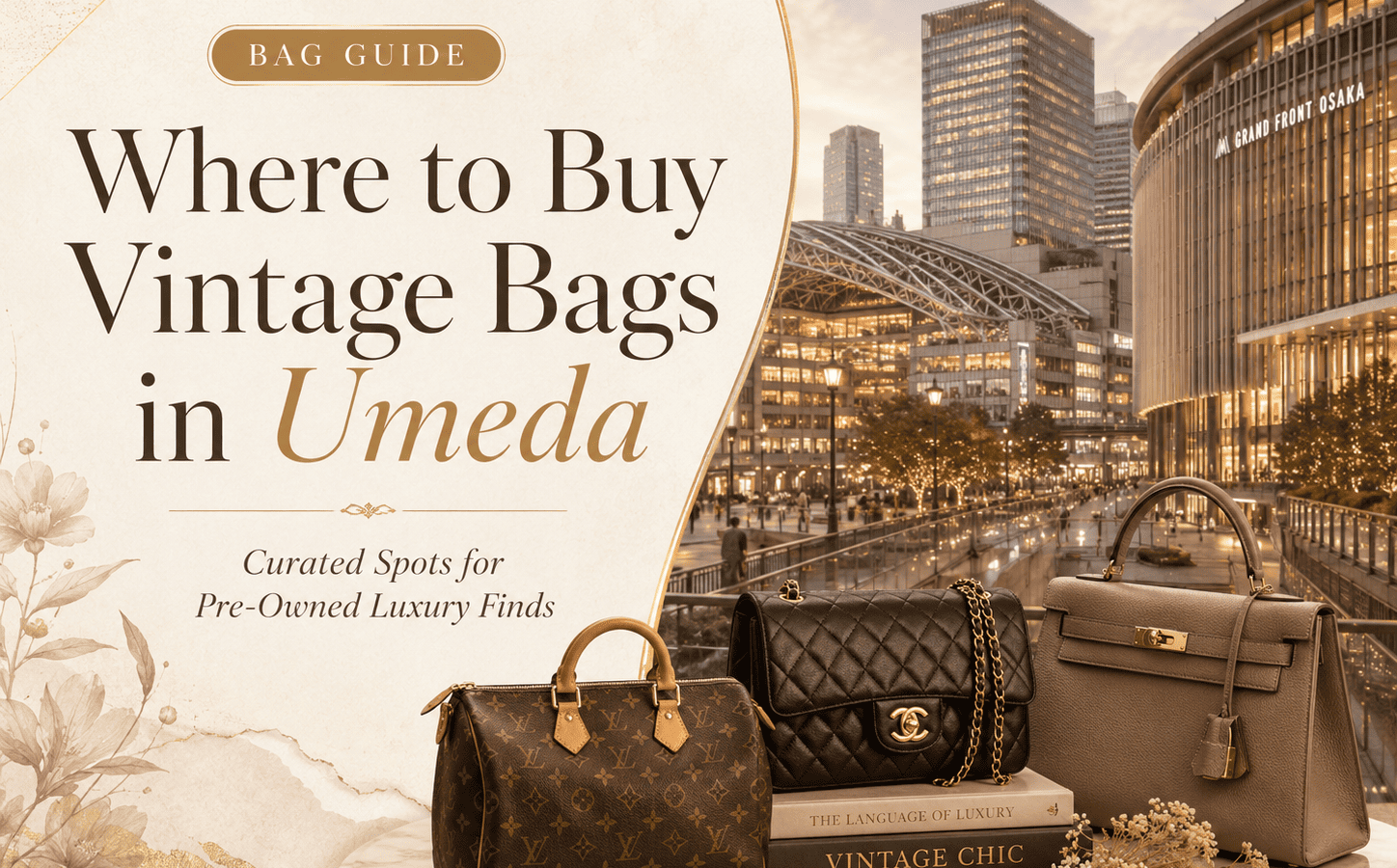 Vintage Bags in Umeda: Where to Buy Pre-Owned Luxury Bags