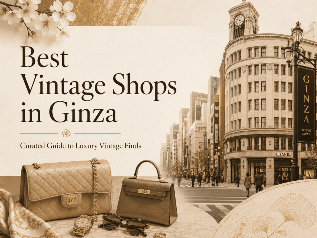 Ginza Vintage Shopping: Luxury Bags, Watches & Jewelry