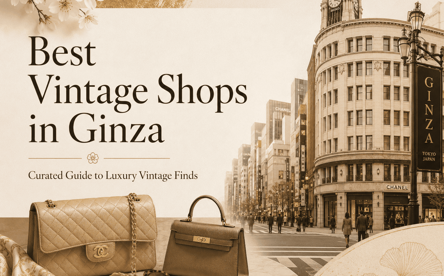 Ginza Vintage Shopping: Luxury Bags, Watches & Jewelry