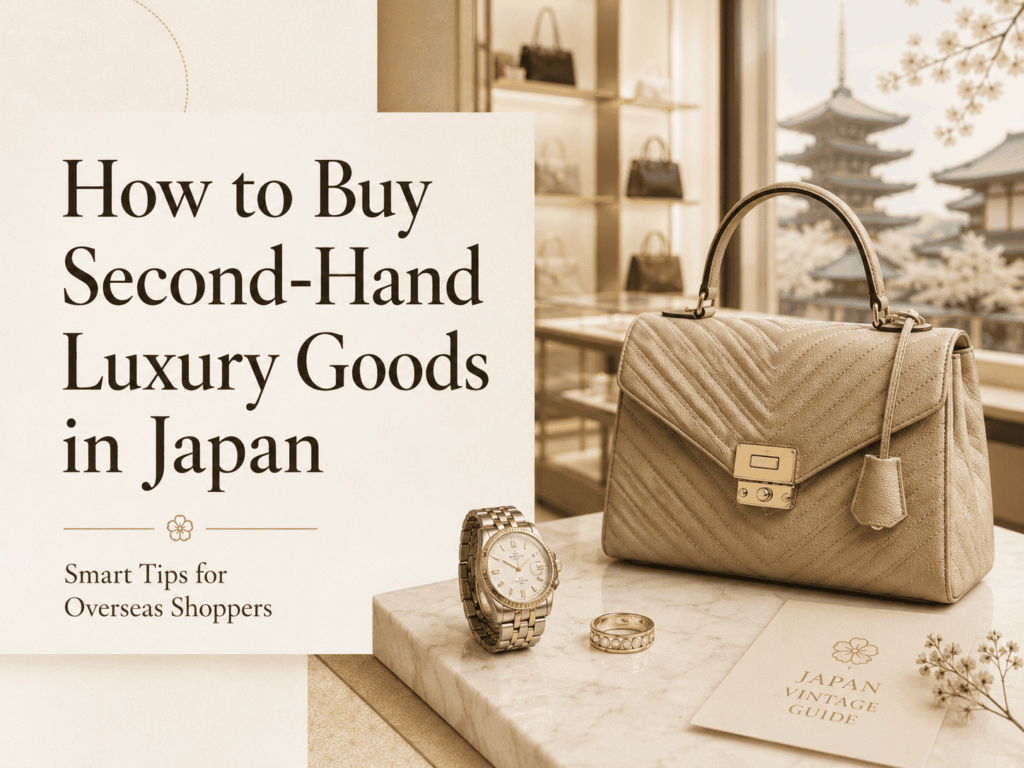 How to Buy Second-Hand Luxury Goods in Japan