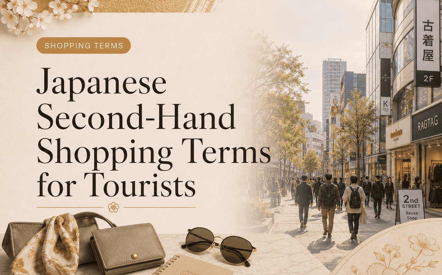 Japanese Second-Hand Shopping Terms for Tourists