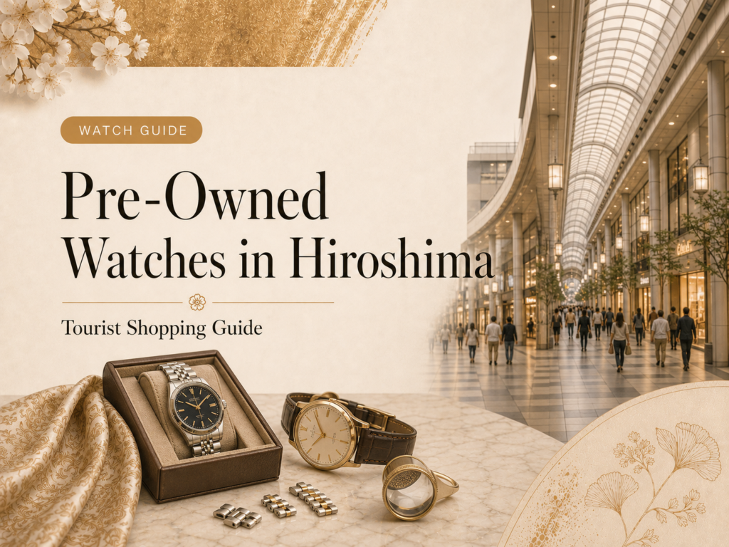 Pre-Owned Watches in Hiroshima: Tourist Shopping Guide