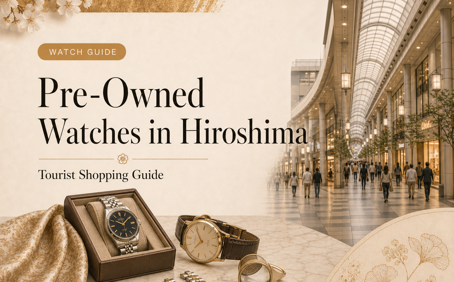 Pre-Owned Watches in Hiroshima: Tourist Shopping Guide