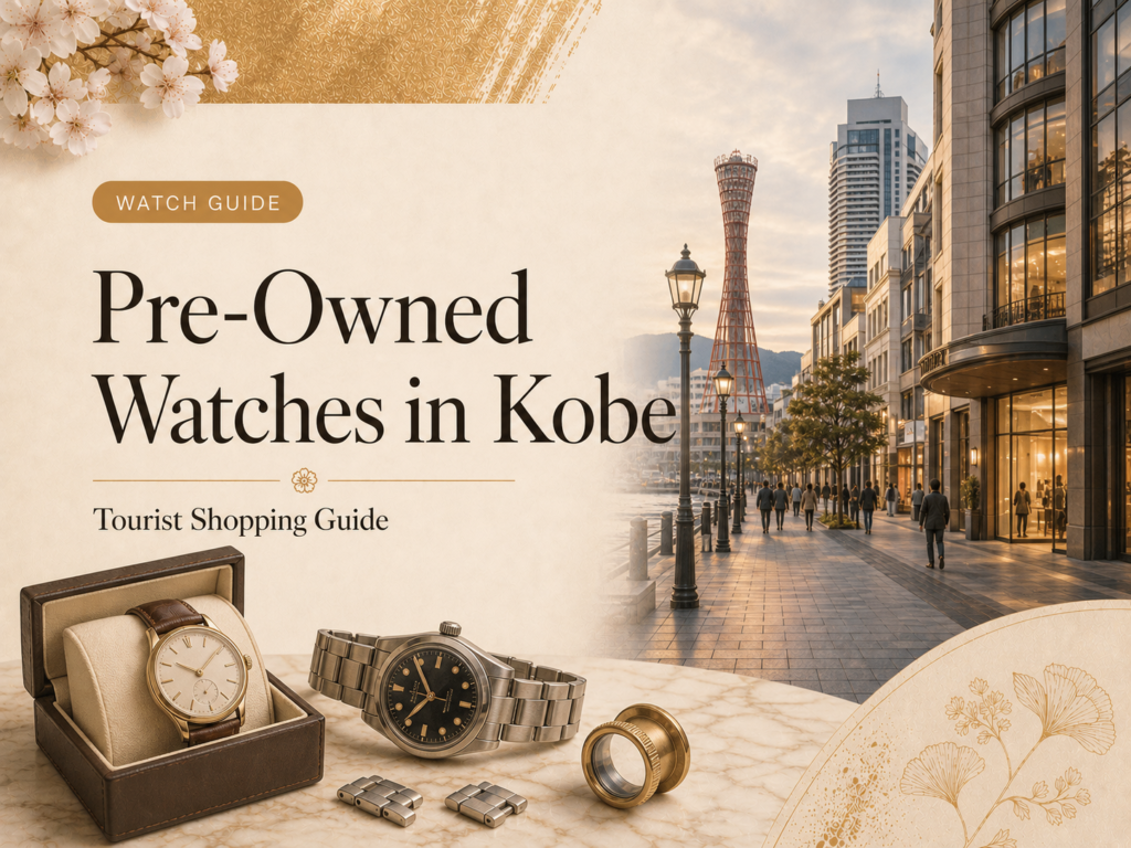 Pre-Owned Watches in Kobe: Tourist Shopping Guide