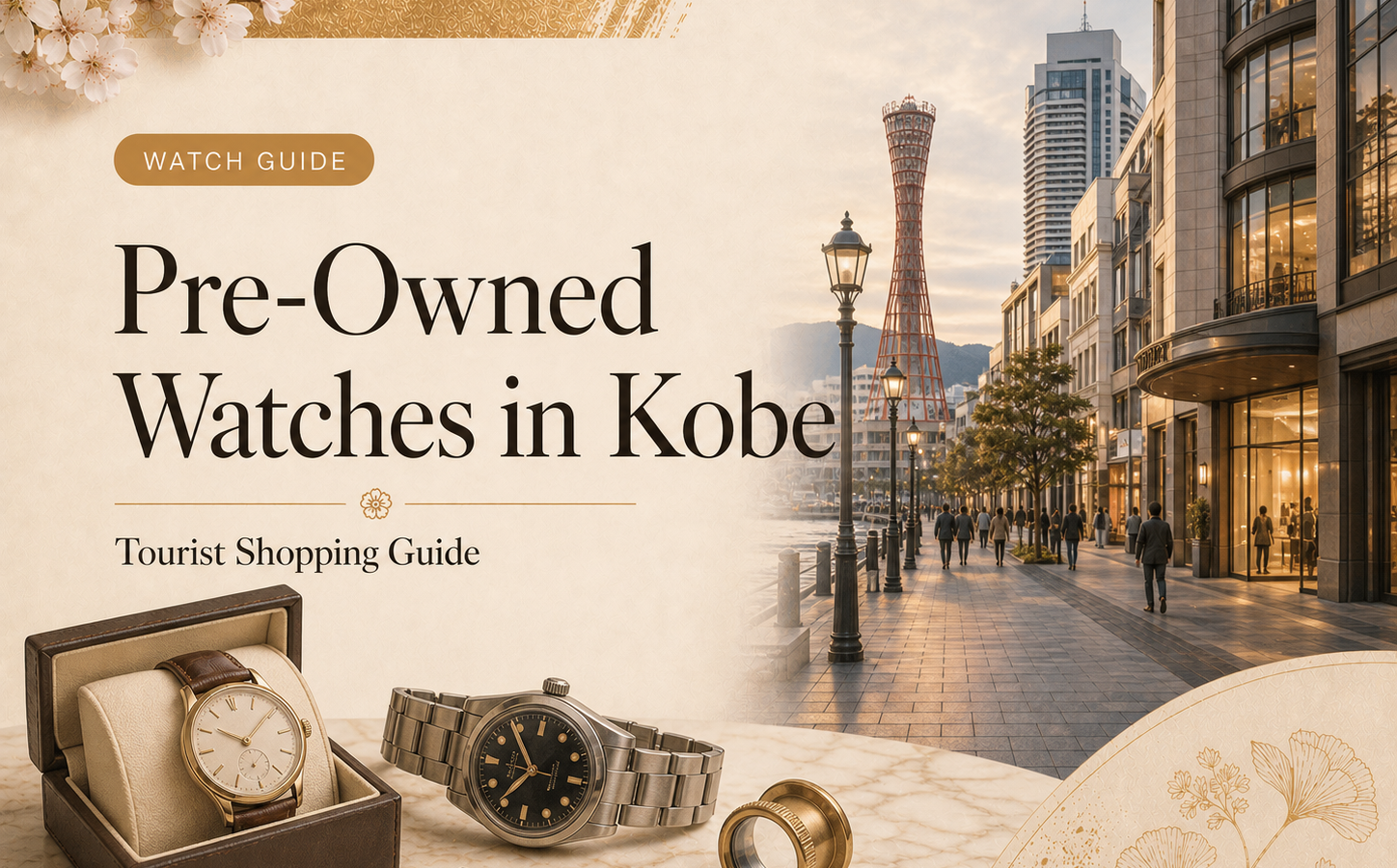 Pre-Owned Watches in Kobe: Tourist Shopping Guide