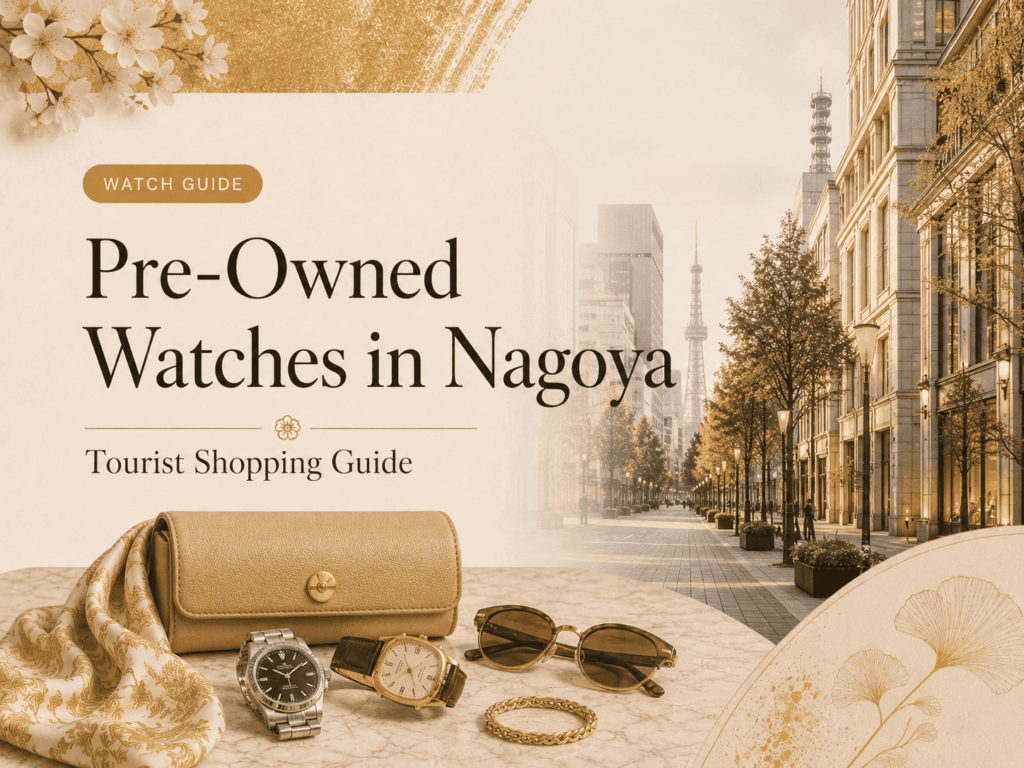 Pre-Owned Watches in Nagoya: Tourist Shopping Guide