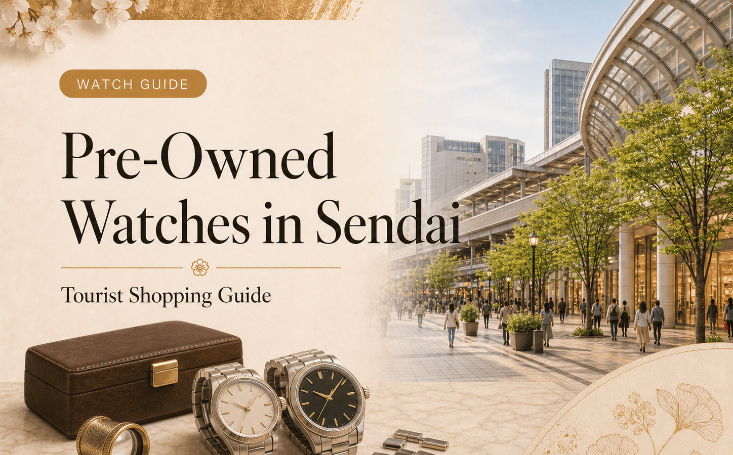 Pre-Owned Watches in Sendai: Tourist Shopping Guide