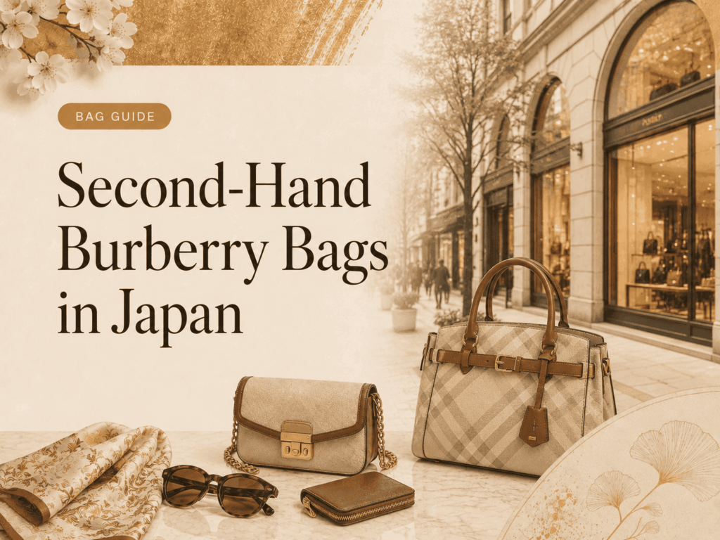 Second-Hand Burberry Bags in Japan: Tourist Buying Guide