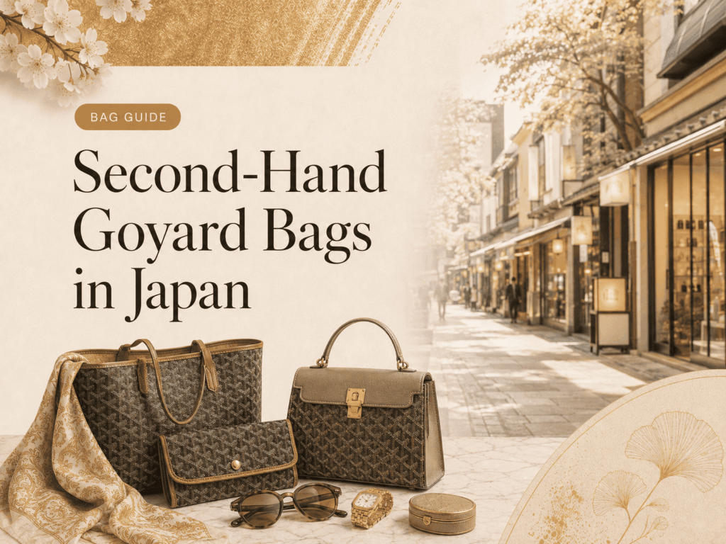 Second-Hand Goyard Bags in Japan: Tourist Buying Guide