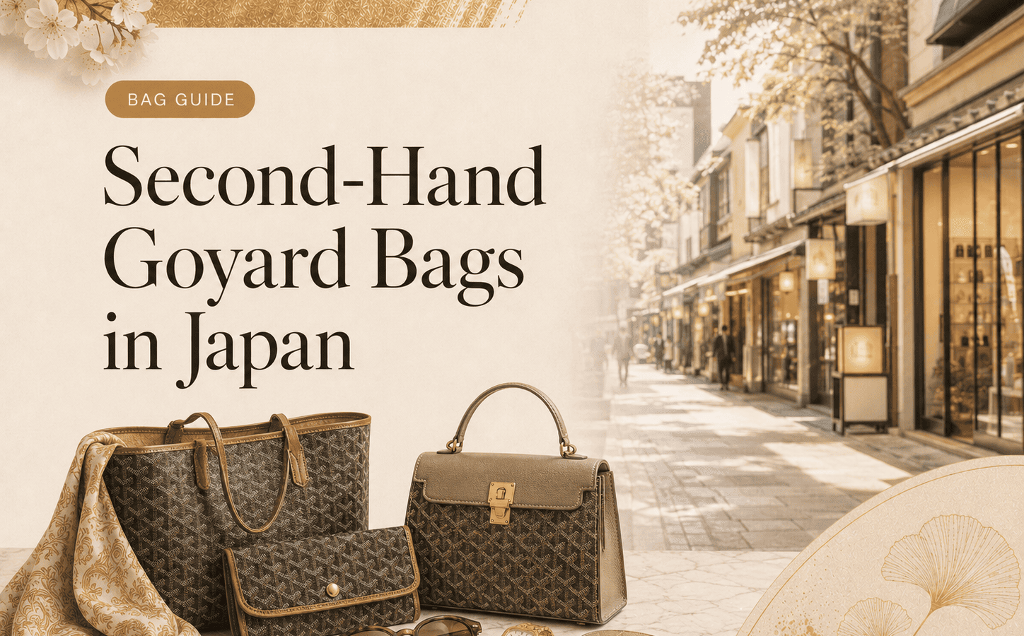 Second-Hand Goyard Bags in Japan: Tourist Buying Guide