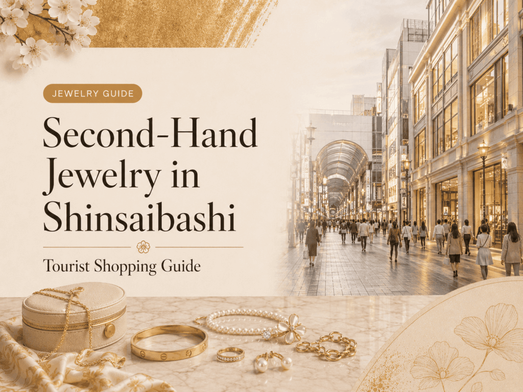 Second-Hand Jewelry in Shinsaibashi: Tourist Shopping Guide