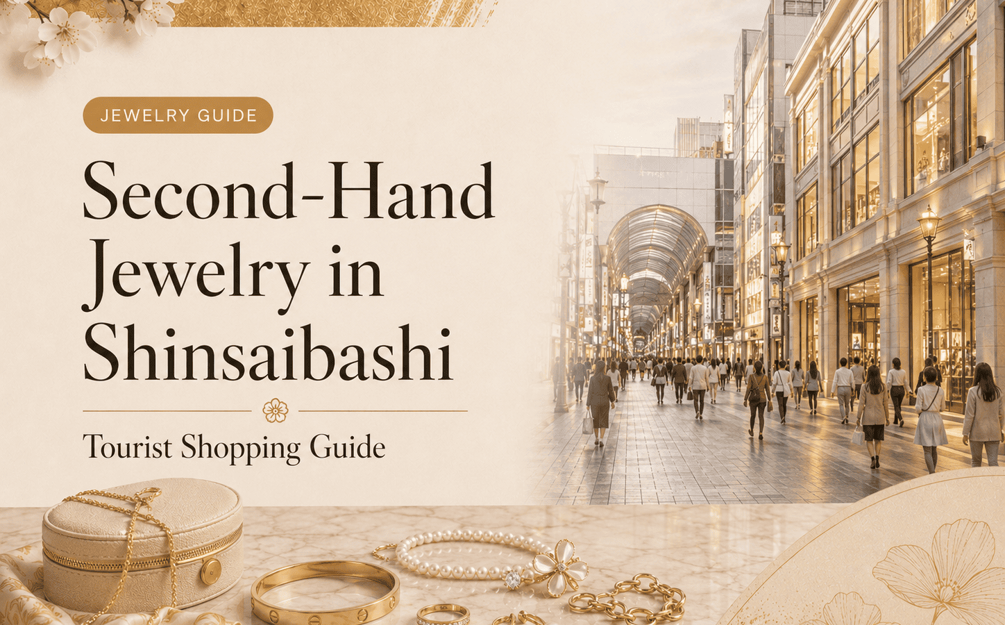 Second-Hand Jewelry in Shinsaibashi: Tourist Shopping Guide