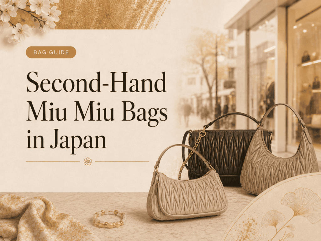 Second-Hand Miu Miu Bags in Japan: Tourist Buying Guide