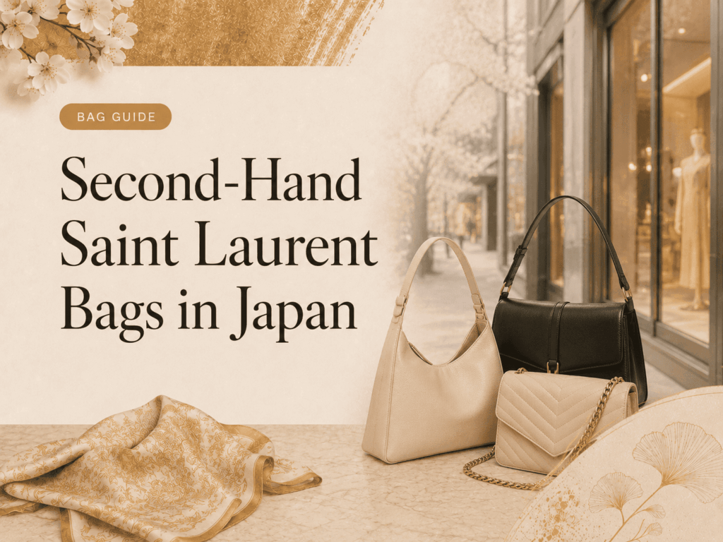 Second-Hand Saint Laurent Bags in Japan: Tourist Buying Guide