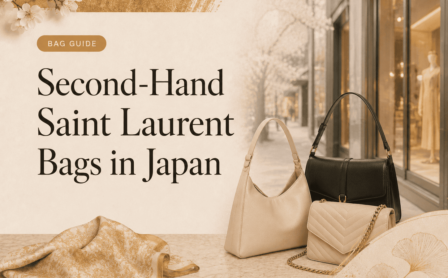 Second-Hand Saint Laurent Bags in Japan: Tourist Buying Guide