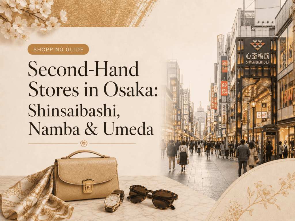 Second-Hand Stores in Osaka: Shinsaibashi, Namba & Umeda