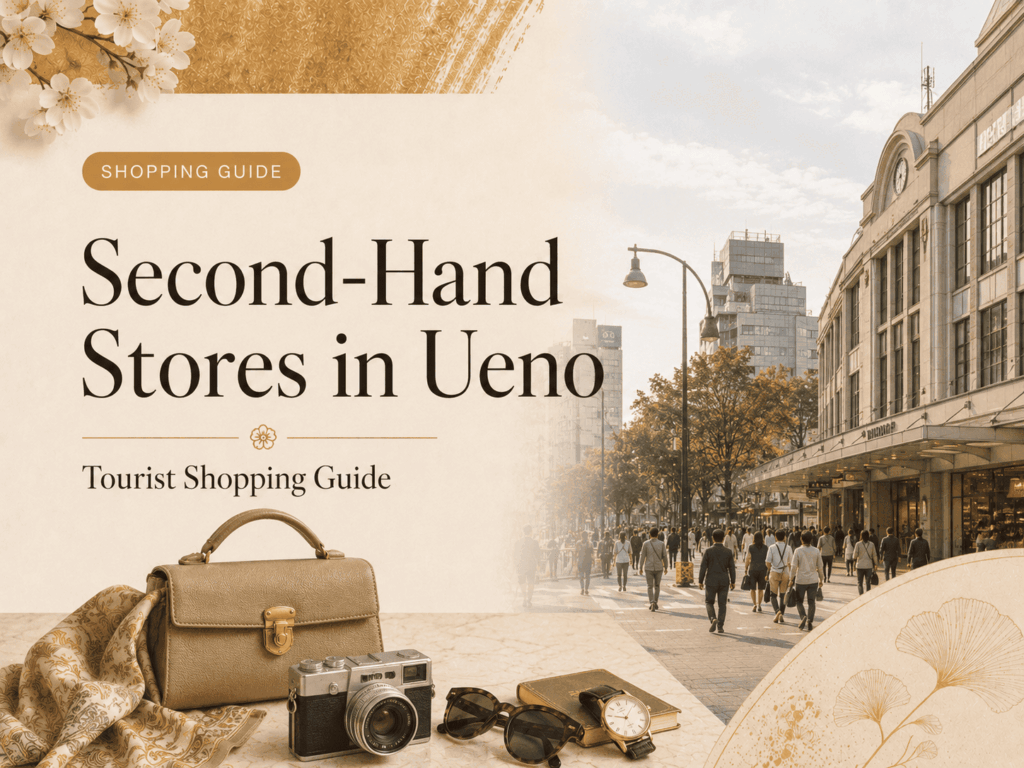 Second-Hand Stores in Ueno: 2nd STREET and Okachimachi Guide