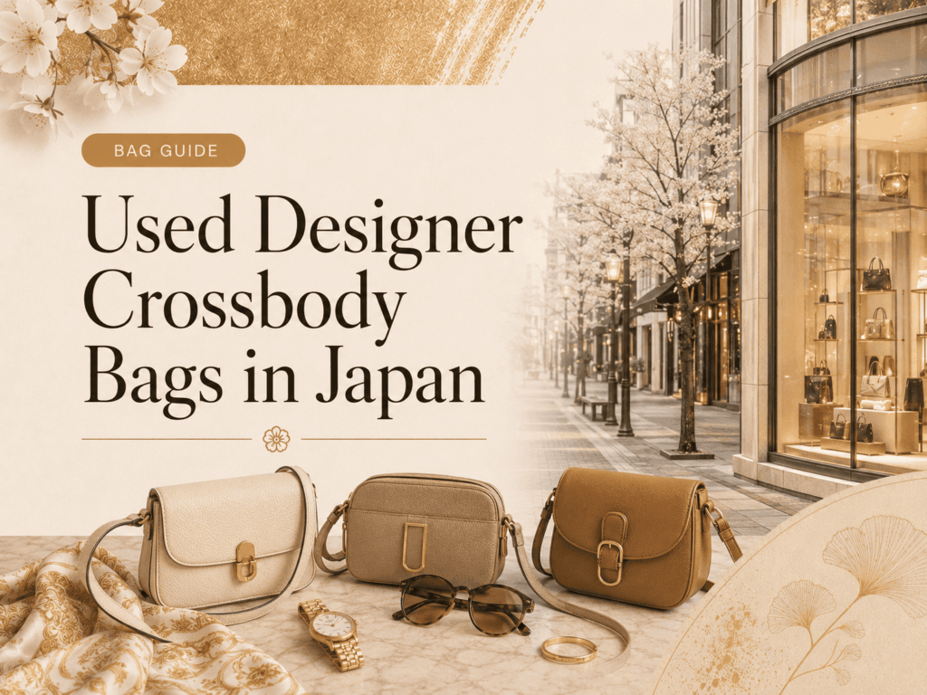 Used Designer Crossbody Bags in Japan: Tourist Shopping Guide