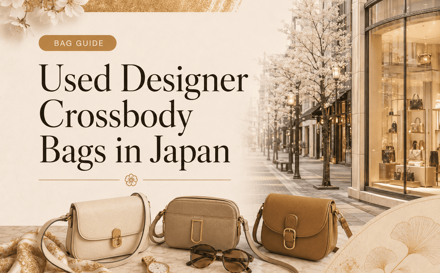 Used Designer Crossbody Bags in Japan: Tourist Shopping Guide