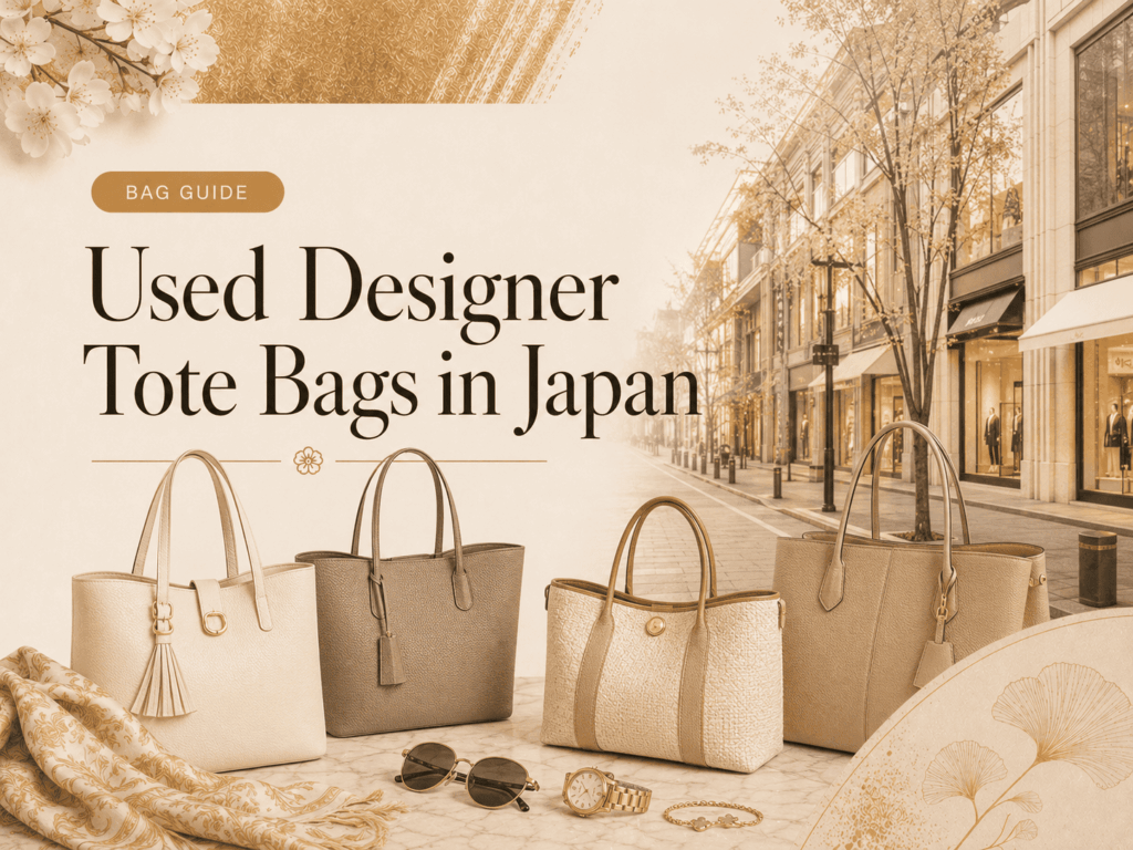 Used Designer Tote Bags in Japan: Tourist Buying Guide