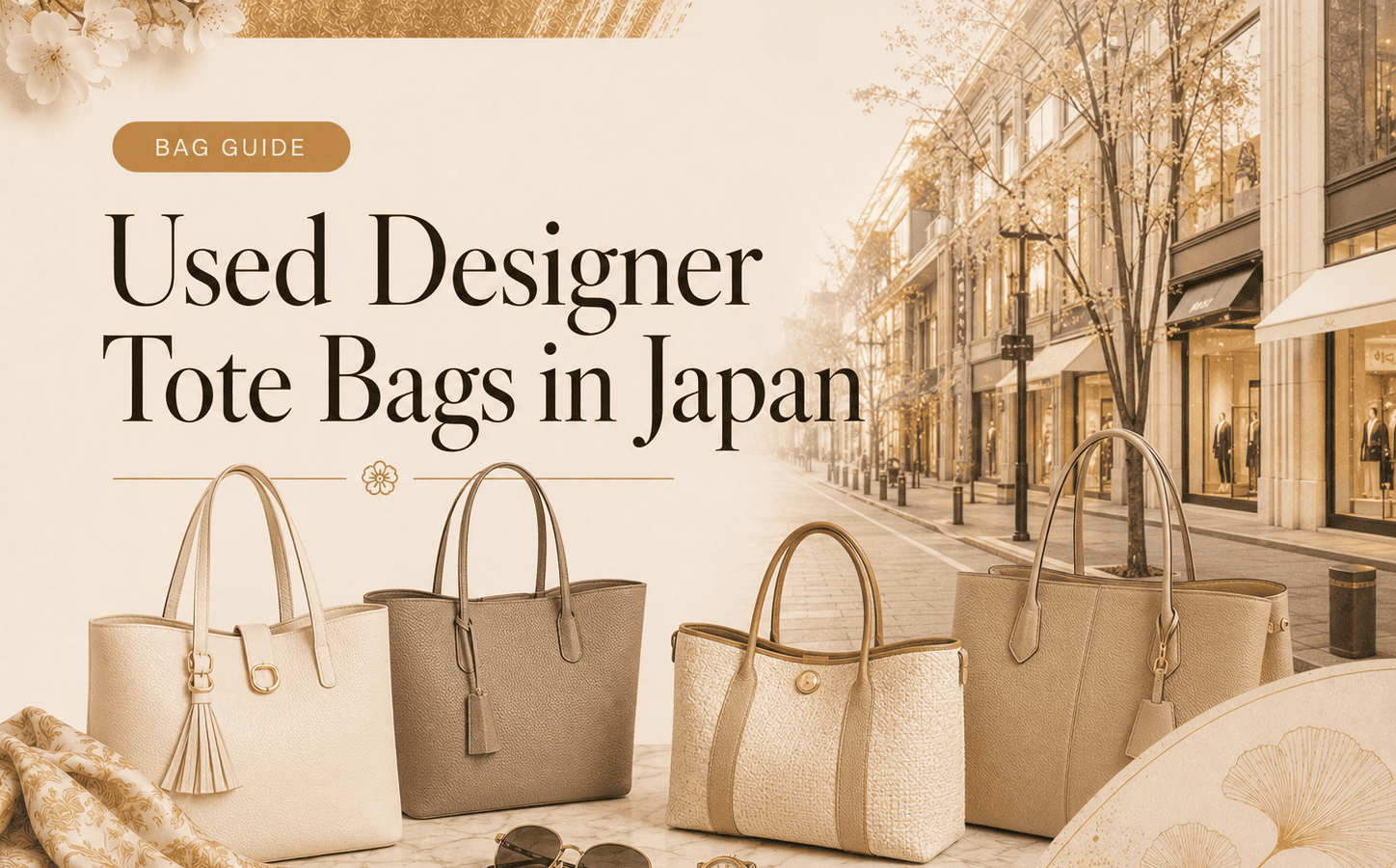 Used Designer Tote Bags in Japan: Tourist Buying Guide