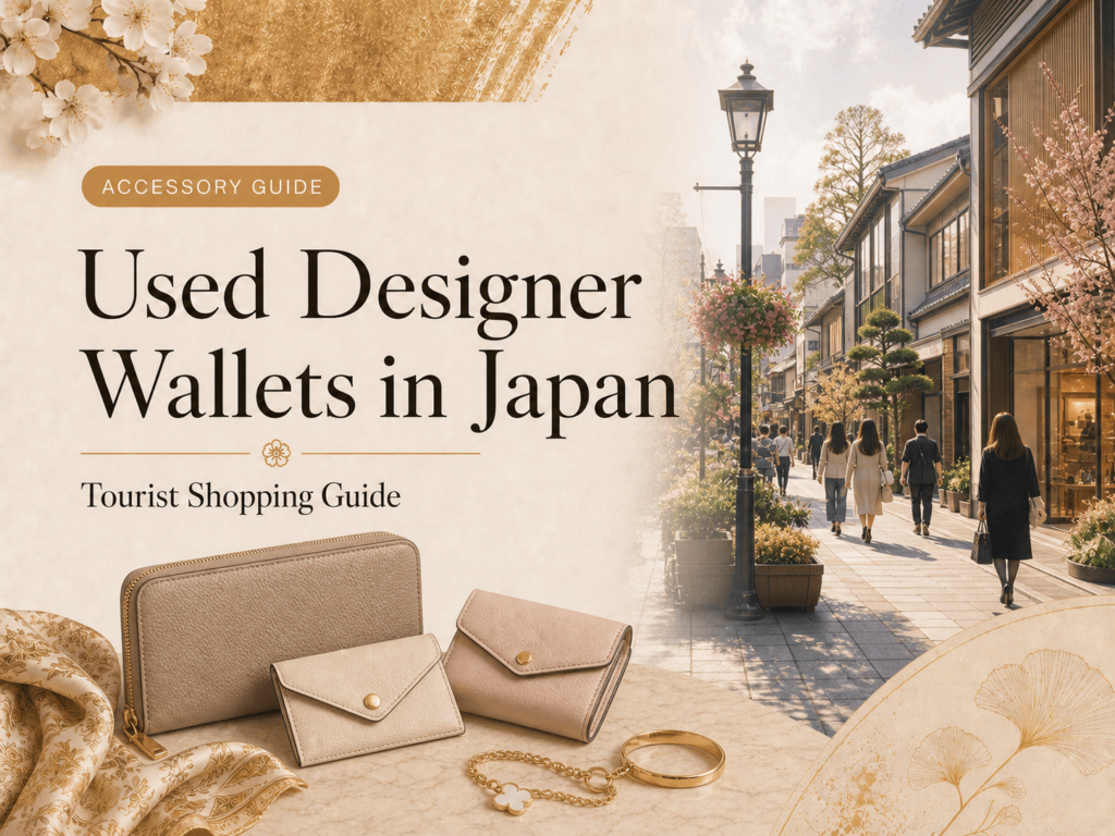 Used Designer Wallets in Japan: Tourist Shopping Guide
